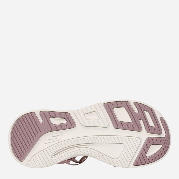 Sandały damskie na koturnie Skechers 141617-MVE 39 Fioletowe (198739088946) - obraz 5