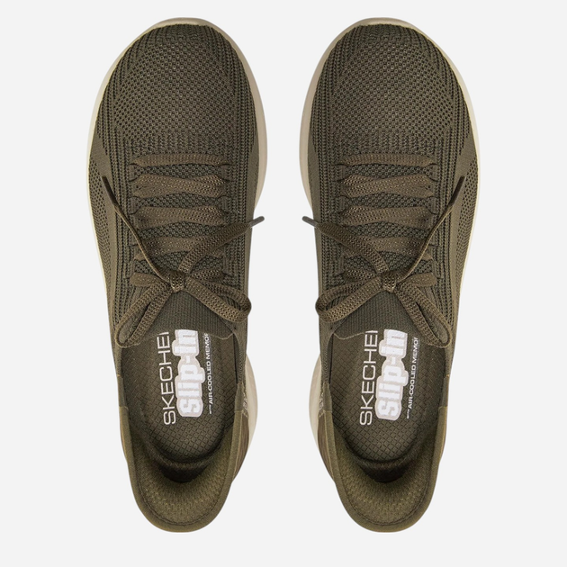 Buty sportowe damskie Skechers 149710-OLV 41 Oliwkowe (196989547510) - obraz 4