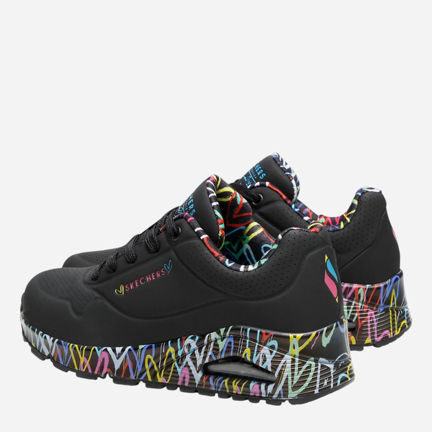 Buty sportowe damskie Skechers 155506-BBK 36 Czarne (194880871994) - obraz 3