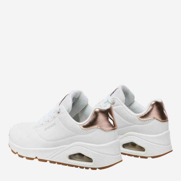 Buty sportowe damskie Skechers 177094-WHT 38 Białe (195969955826) - obraz 3