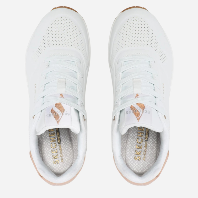 Buty sportowe damskie Skechers 177094-WHT 38 Białe (195969955826) - obraz 4