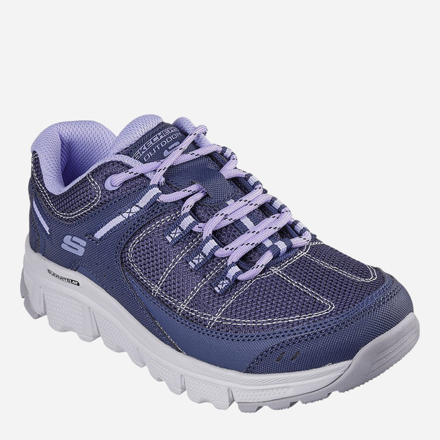 Жіночі кросівки для трекінгу Skechers 180145-NVPR 35 Сині (197627795201) - зображення 3