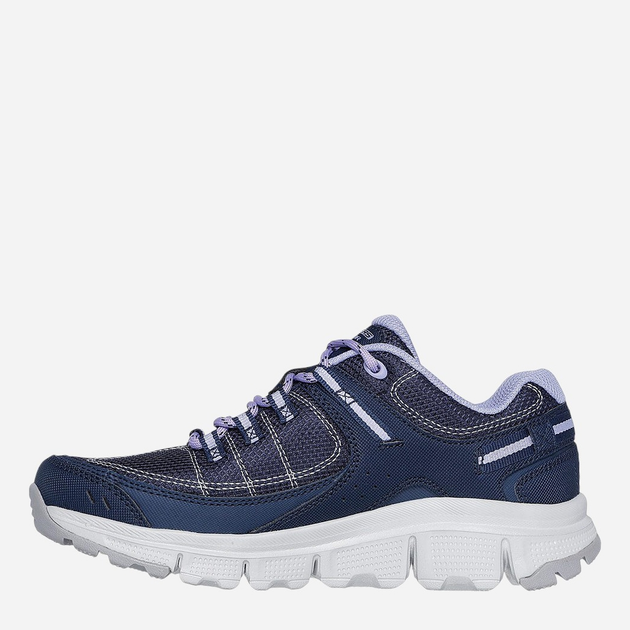 Жіночі кросівки для трекінгу Skechers 180145-NVPR 35 Сині (197627795201) - зображення 4