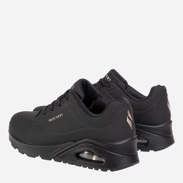 Жіночі кросівки Skechers 73690-BBK 41 Чорні (193113018373) - зображення 4
