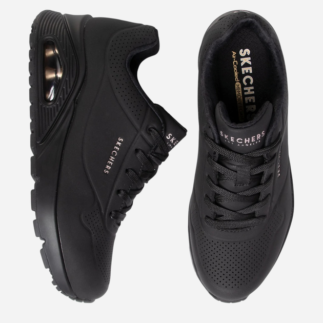 Buty sportowe damskie Skechers 73690-BBK 40 Czarne (193113018366) - obraz 5
