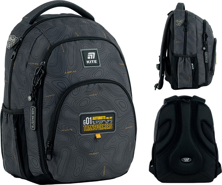 Рюкзак Kite Education teens Transformers 42x32x13 см 19.5 л (TF25-905M) - зображення 1