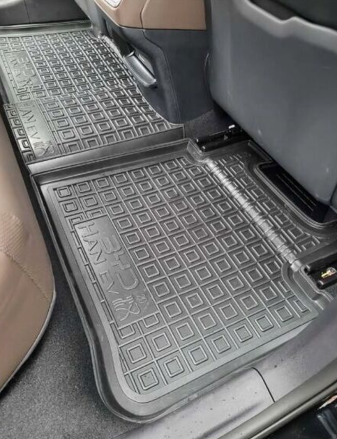 Автомобильные коврики в салон на BYD Han EV 20-25 черные Avto-Gumm Бид ХАН АМ0055039 - изображение 5