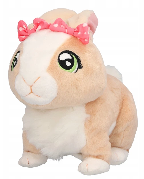 Interaktywna zabawka Epee Tusia beżowa królik + kokardka do włosów dla dziewczynki (5905896601742) - obraz 2