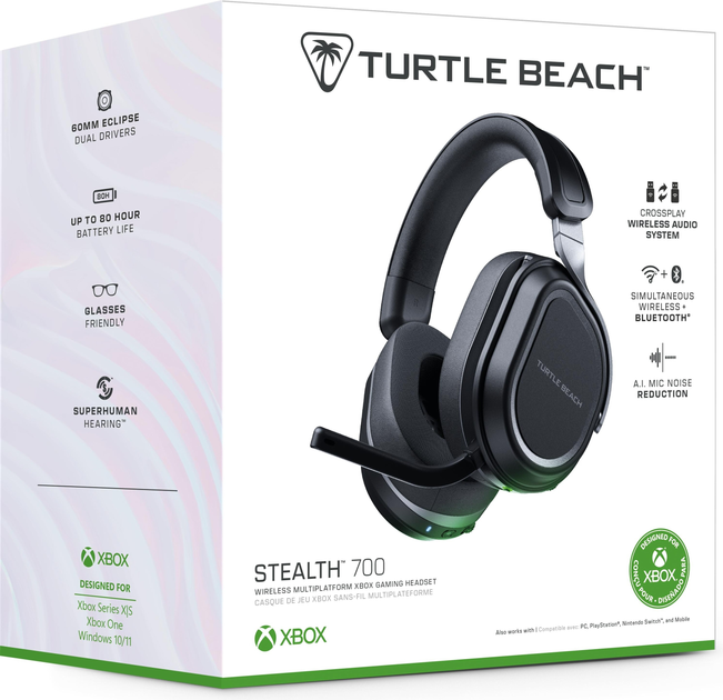 Słuchawki Turtle Beach Stealth 700 Gen3 Xbox Black (0731855021055) - obraz 13
