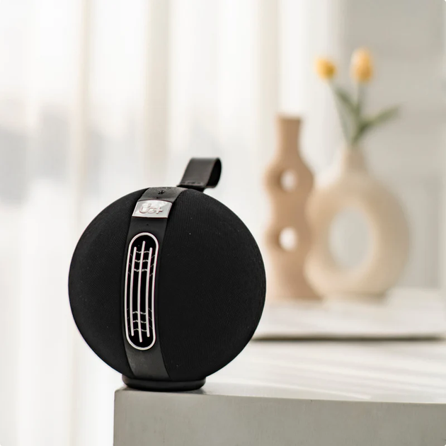 Głośnik przenośny UB+ S1 Circle Pluto Obsidian (UB-S1-CBK) - obraz 8
