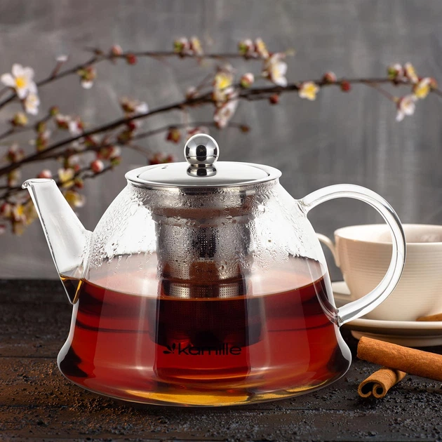 Заварник Kamille со съемным ситечком 800мл KM-0784S - изображение 10