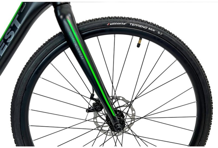 Гравійний велосипед Fondriest Raptor 1.0 M20 28" Black-Green (RME22ME180N)   - зображення 7