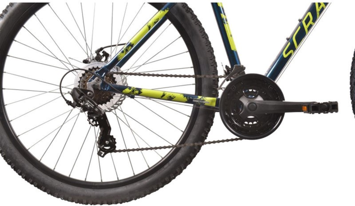 Гірський велосипед MTB Denver Scrapper XC3.1LTD 27.5 21s 21.5" Blue-Yellow (RD27M2166UFD12H5521007) - зображення 4