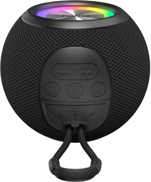 Przenośny głośnik Hama Bluetooth Ball Shape Speaker Black (4047443528209) - obraz 4