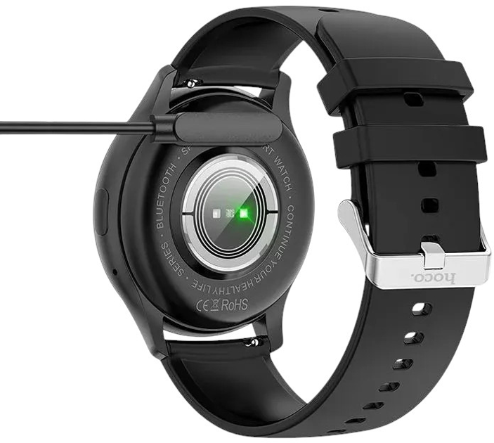 Смарт-годинник Hoco Y15 AMOLED Sport Black (HOCOACC96) - зображення 3