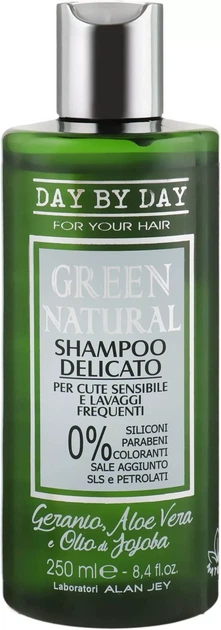 Шампунь делікатний для чутливої шкіри і частого миття Alan Jey Shampoo Delicato 250 мл - Фото 1 Шампунь делікатний для чутливої шкіри і частого миття Alan Jey Shampoo Delicato 250 мл - зображення 1