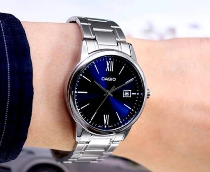 Часы наручные Casio MTP-V002D-2B3UDF (модуль №2784) – купить