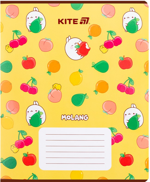 Набір шкільних зошитів Kite Molang 18 аркушів у лінію 20 шт (ML25-237) - зображення 6