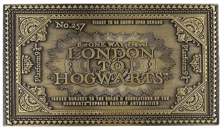 Bilet Fanattik Harry Potter Limited Edition Replica Hogwarts Express Train Ticket (5060662469190) - obraz 4
