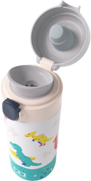 Kubek termiczny dziecięcy Monbento Pop Graphic Dino 360 ml (3760367953995) - obraz 3