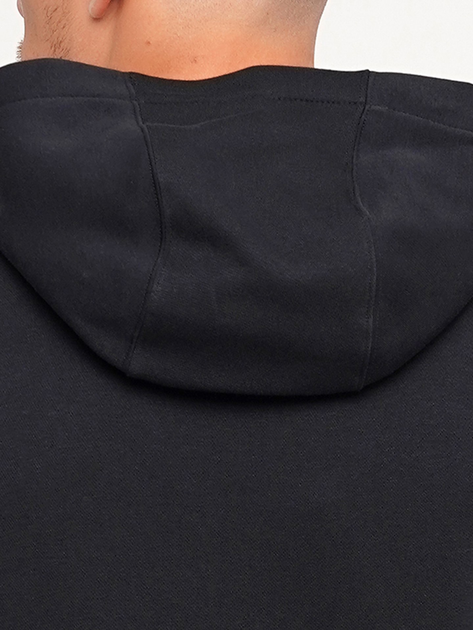 Толстовка на флісі на блискавці чоловіча Nike M Nsw Club Hoodie Fz Bb BV2645-010 2XL Чорна (193147702446) - зображення 5