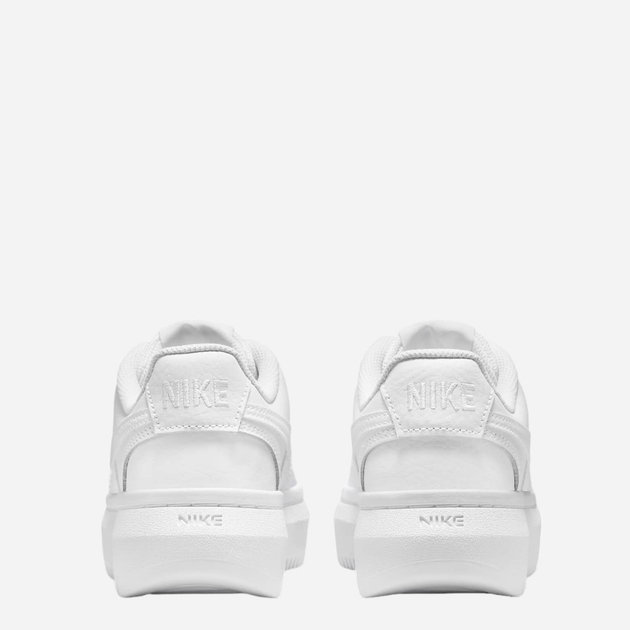 Жіночі кеди низькі Nike W Court Vision Alta Ltr DM0113-100 42.5 (10.5US) Білі (195237045273) - зображення 5