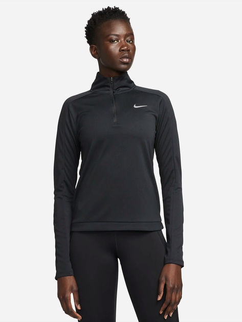Спортивна кофта жіноча Nike W Nk Df Pacer Hz DQ6377-010 L Чорна (196149009360) - зображення 1