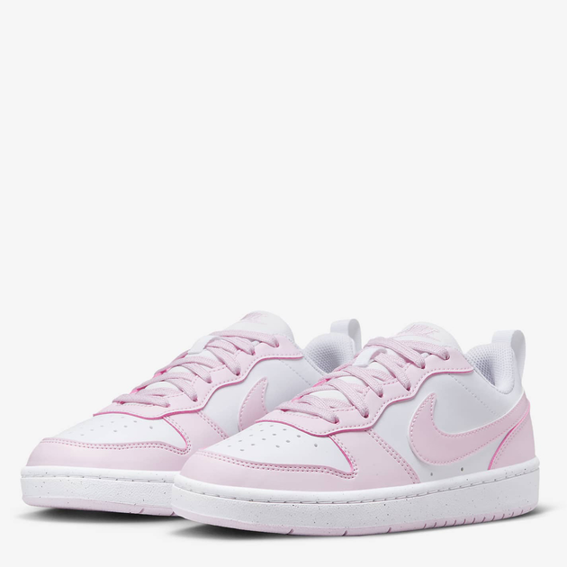 Sneakersy młodzieżowe dziewczęce Nike Court Borough Low Recraft (Gs) DV5456-105 38.5 (6YUS) Białe (196968173594) - obraz 2