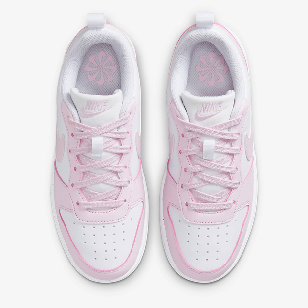 Підліткові кеди для дівчинки Nike Court Borough Low Recraft (Gs) DV5456-105 37.5 (5YUS) Білі (196968173570) - зображення 5