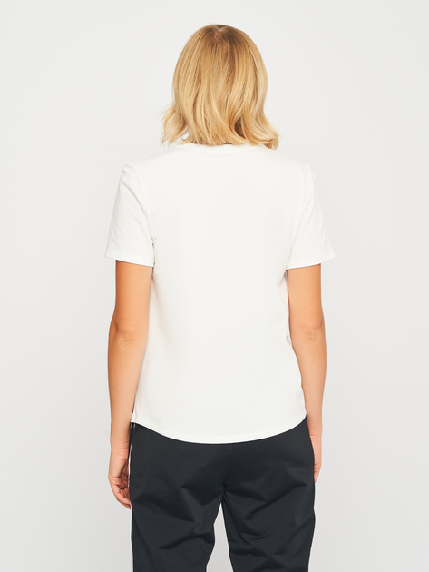Футболка бавовняна жіноча Nike W Nsw Club Ss Tee DX7902-100 M Біла (196153999107) - зображення 2