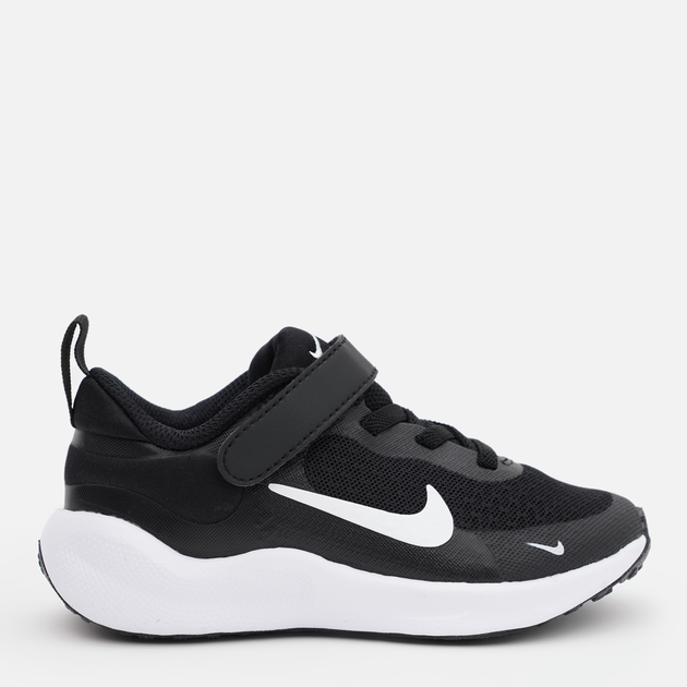 Buty sportowe chłopięce na rzepy Nike Revolution 7 (Psv) FB7690-003 27.5 (10.5CUS) Czarne (196969497729) - obraz 1