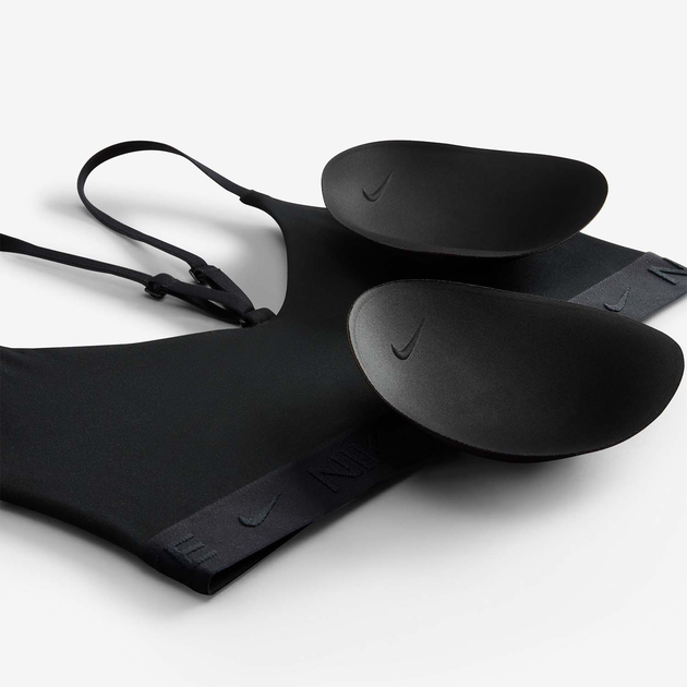 Спортивний топ для фітнесу жіночий Nike W Nk Df Indy Lgt Spt Bra FD1062-010 M Чорний (197593037633) - зображення 8