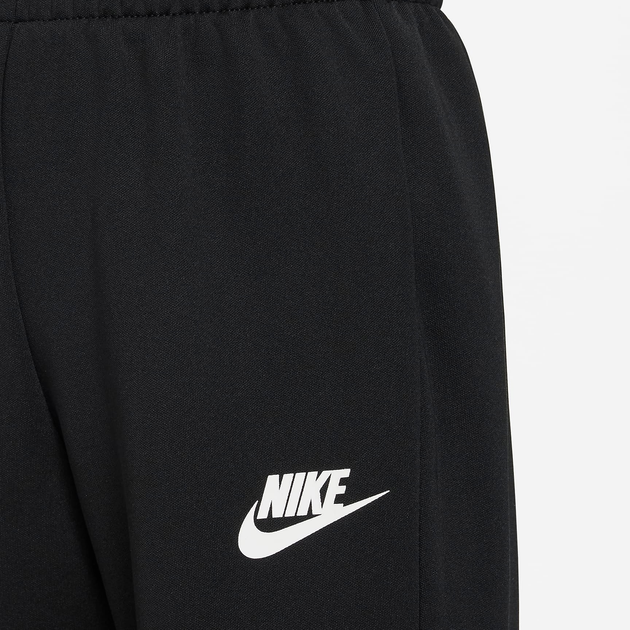 Dres dziecięcy dla dziewczynki Nike K Nsw Tracksuit Poly Fz Hbr FD3067-010 128-134 cm (S) Czarny (196607053034) - obraz 7