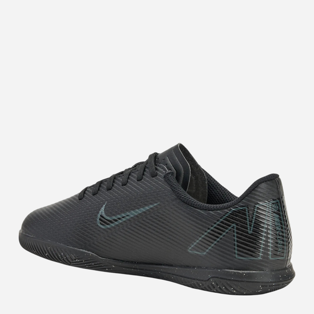 Buty piłkarskie halówki młodzieżowe chłopięce Nike Jr Vapor 16 Club Ic FQ8289-002 35.5 (3.5YUS) Czarne (197597341217) - obraz 3
