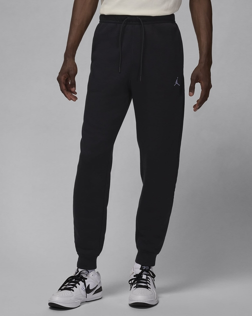 Spodnie dresowe męskie Jordan M J Brkln Flc Pant FV7277-010 XL Czarne (197596433357) - obraz 1