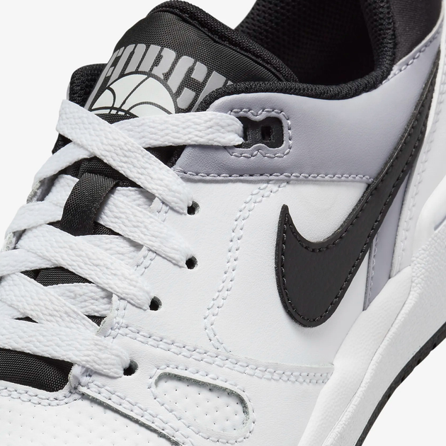 Підліткові кеди для хлопчика Nike Full Force Lo (Gs) FV5929-101 37.5 (5YUS) Білі (197597258850) - зображення 8