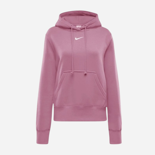 Bluza damska z kapturem ocieplana Nike W Nsw Phnx Flc Std Po Hoodie HF6839-699 XL Różowa (197859614387) - obraz 4