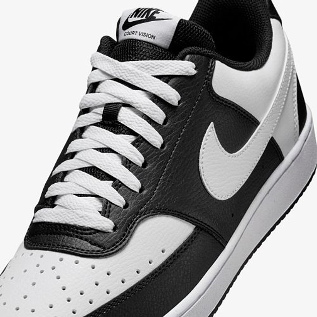 Sneakersy męskie Nike Court Vision Lo HM9862-001 43 (9.5US) Czarne (197601452526) - obraz 6