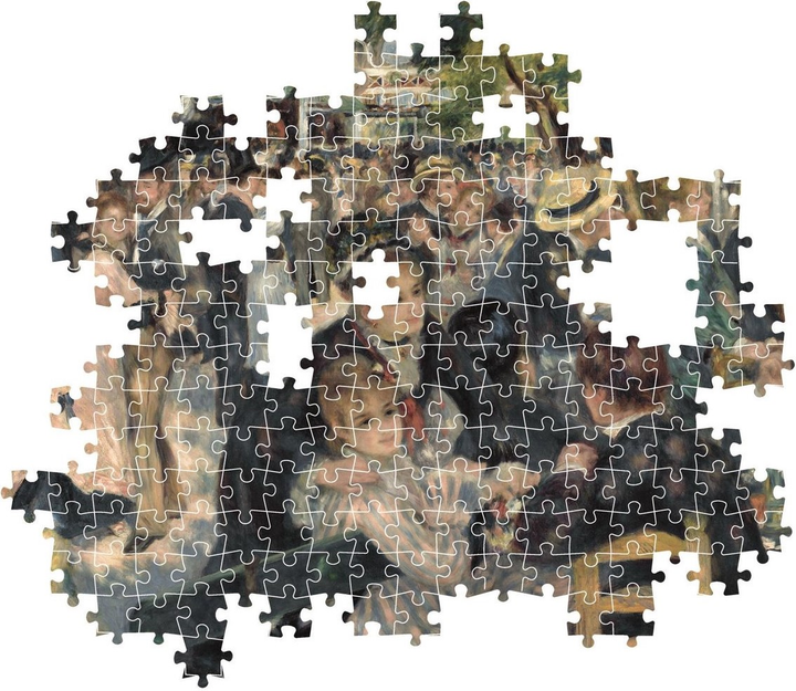 Пазл Clementoni Museum Bal Du Moulin De La Galette 1000 елементів 37091 (8005125370917) - зображення 3