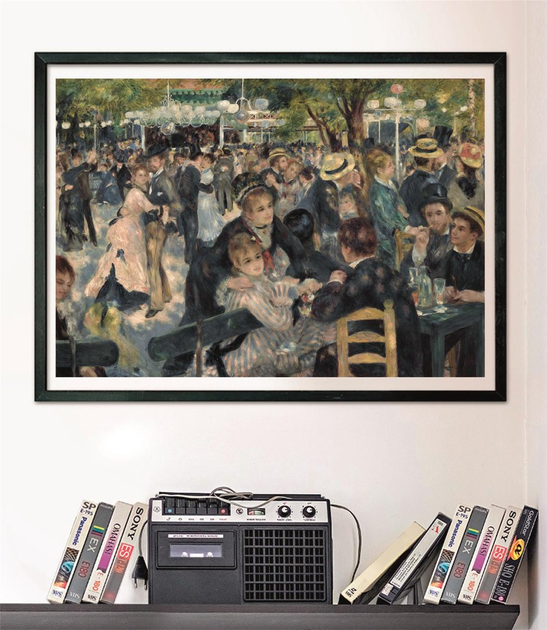 Пазл Clementoni Museum Bal Du Moulin De La Galette 1000 елементів 37091 (8005125370917) - зображення 4