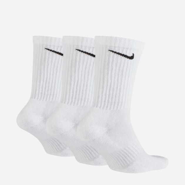 Zestaw skarpet męskich 3 pary Nike U Nk Everyday Csh Crw 3Pr 132 SX7664-100 42-46 (L) Biały (888407233883) - obraz 2