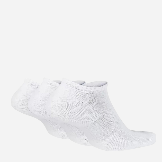 Набір чоловічих шкарпеток 3 пари Nike U Everyday Cush Ns SX7673-100 42-46 Білих (888408294524) - зображення 2