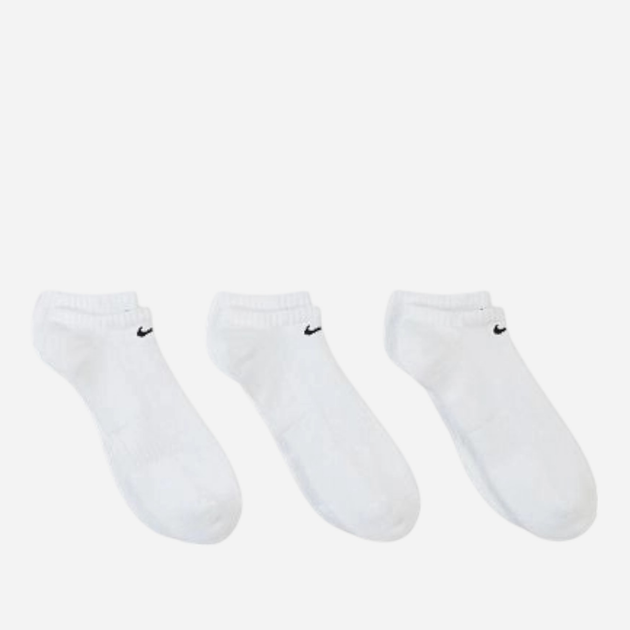 Набір чоловічих шкарпеток 3 пари Nike U Everyday Cush Ns SX7673-100 42-46 Білих (888408294524) - зображення 4