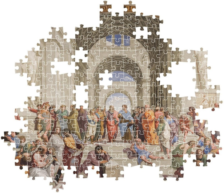Puzzle Clementoni Museum Raffaello, School of Athens 1000 elementów (8005125370771) - obraz 3