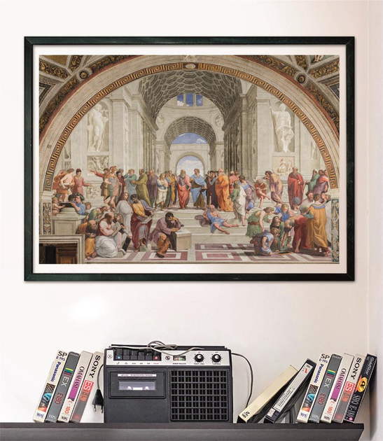 Puzzle Clementoni Museum Raffaello, School of Athens 1000 elementów (8005125370771) - obraz 4