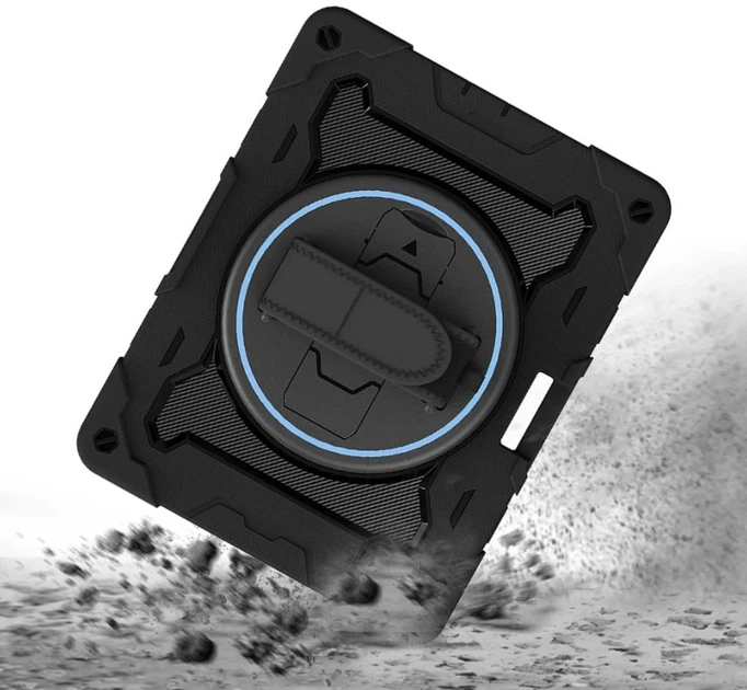 Чохол для планшета BeCover Horizontal handle для Apple iPad Air 11" M2/M3 (2024/2025) з кріпленням для стилуса Apple Pencil Black (BC_712909) - Фото 5 Чохол для планшета BeCover Horizontal handle для Apple iPad Air 11" M2/M3 (2024/2025) з кріпленням для стилуса Apple Pencil Black (BC_712909) - зображення 5