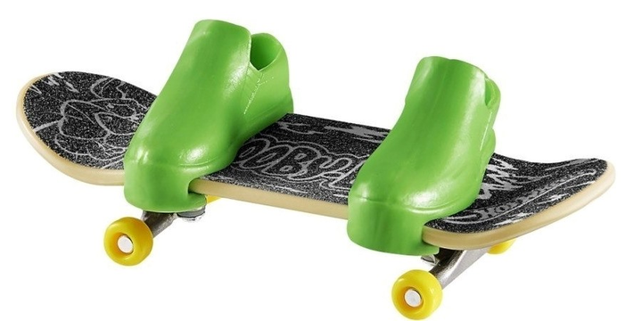 Іграшковий набір Hot Wheels Скейтборд Scooby Doo + взуття для керування пальцями HVJ98 (0194735206186) - зображення 5