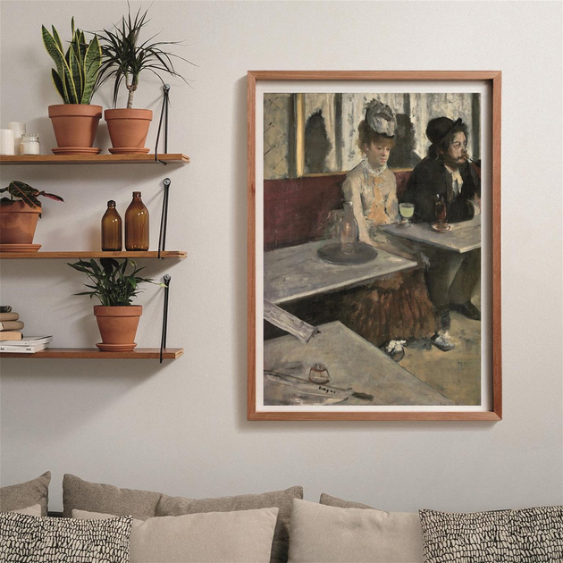 Puzzle Clementoni Museum Degas Dans un cafe 1000 elementów 37090 (8005125370900) - obraz 4