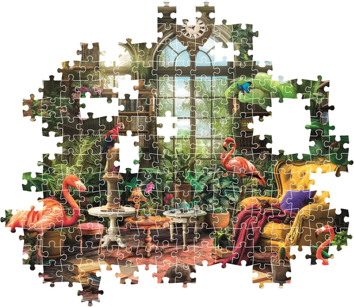 Puzzle Clementoni High Quality The Greenhouse Library 1000 elementów 39889 (8005125398898) - obraz 3
