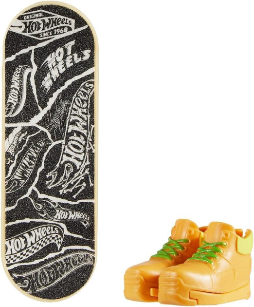 Zestaw zabawkowy Hot Wheels Deskorolka Tiki Twist + buty do jazdy palcami HVK16 (0194735206162) - obraz 3